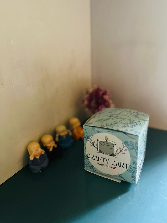 Crafty cart Handmade Modak Candles with blend of Fragrances (Set of 4) Candle