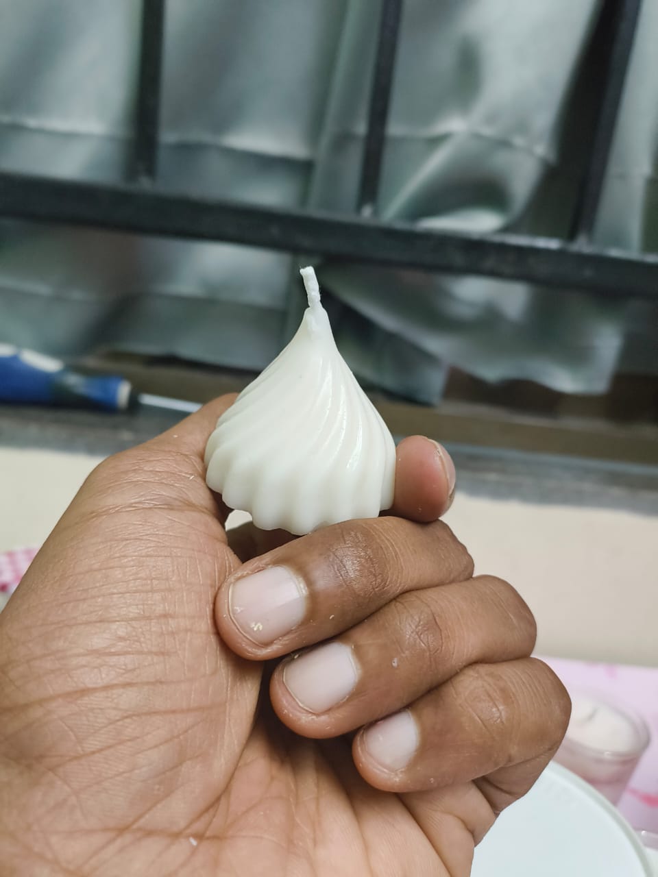 Crafty cart Handmade  Modak Candles with blend of Fragrances (Set of 4) Candle