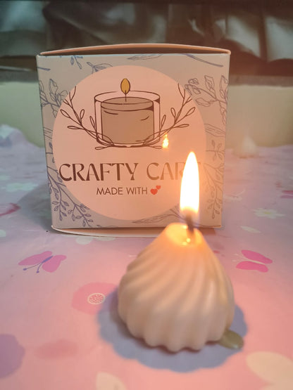 Crafty cart Handmade  Modak Candles with blend of Fragrances (Set of 4) Candle